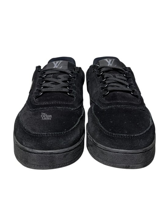 Size 9.5 US Louis Vuitton LV Employee Trainer \'Uniform - Black Suede\' Pre-Owned main image 7